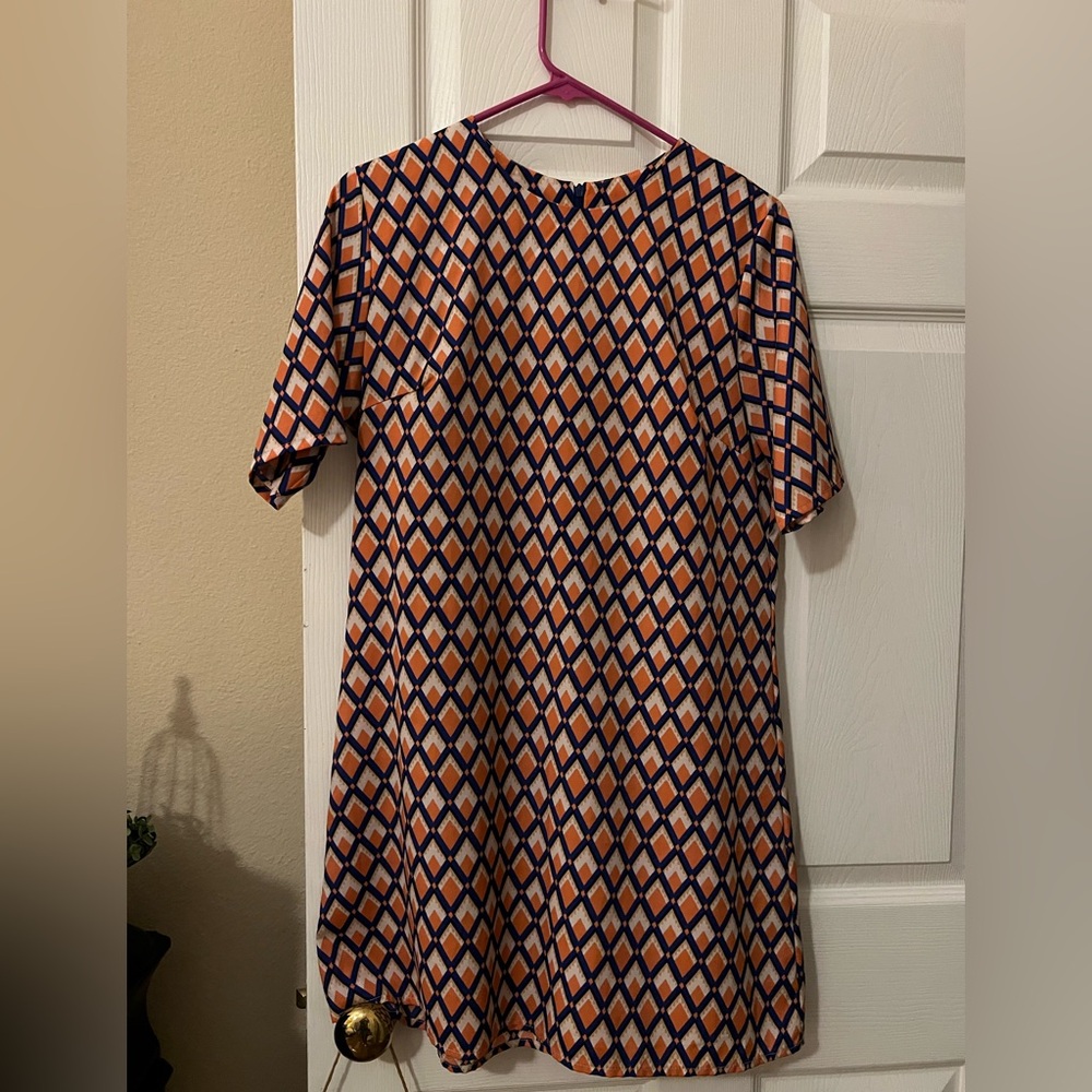 Geometric Patterned Dress - Picture 2 of 2